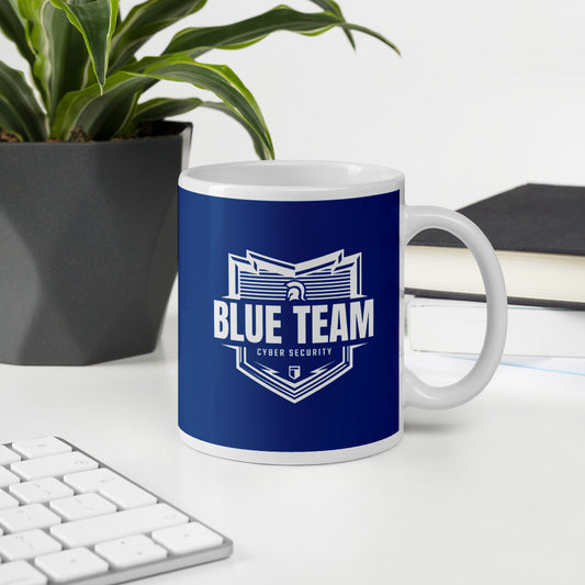 Cyber Security Blue Team v1 - Mug by DarkByteGear