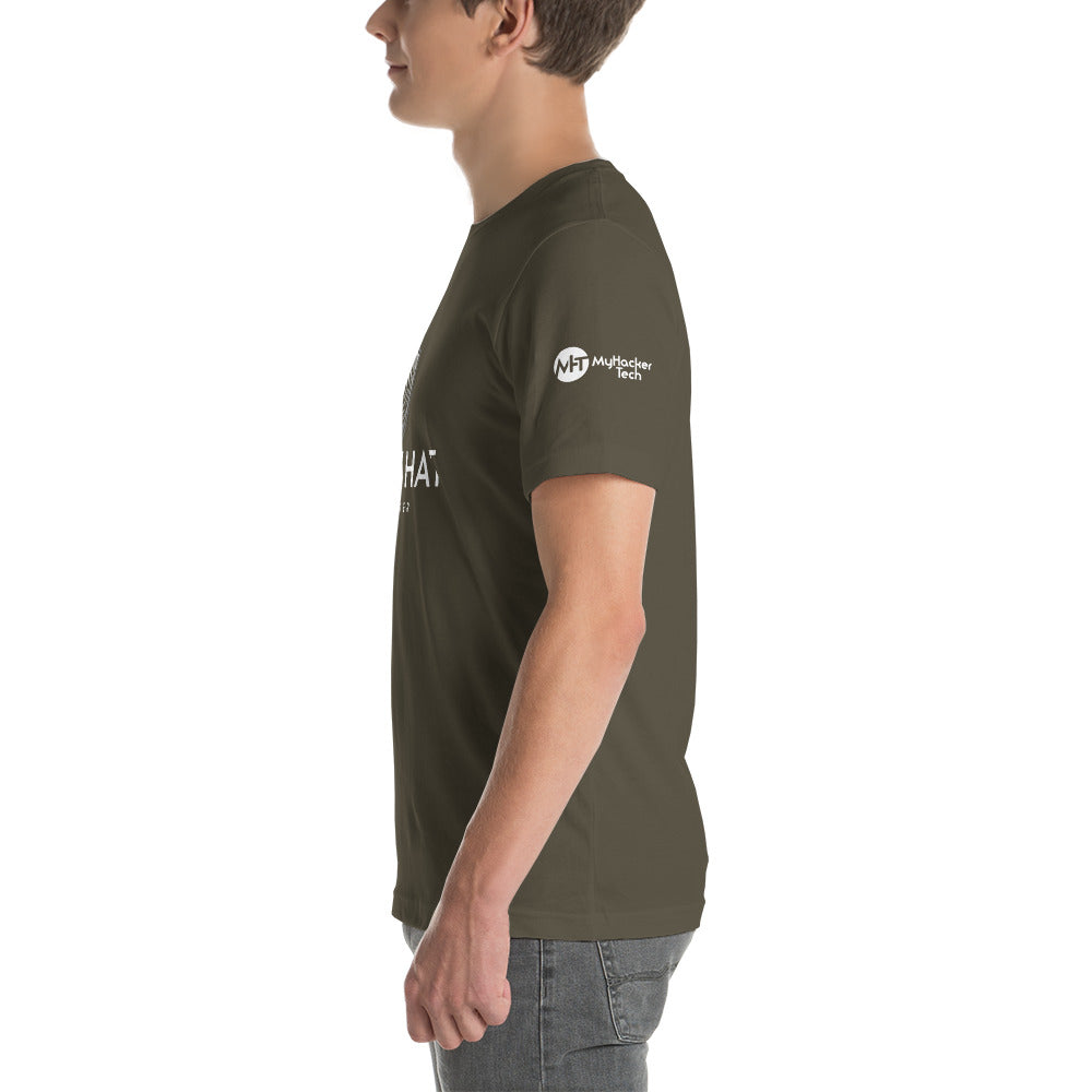Grey Hat Hacker - Short-Sleeve Unisex T-Shirt by DarkByteGear