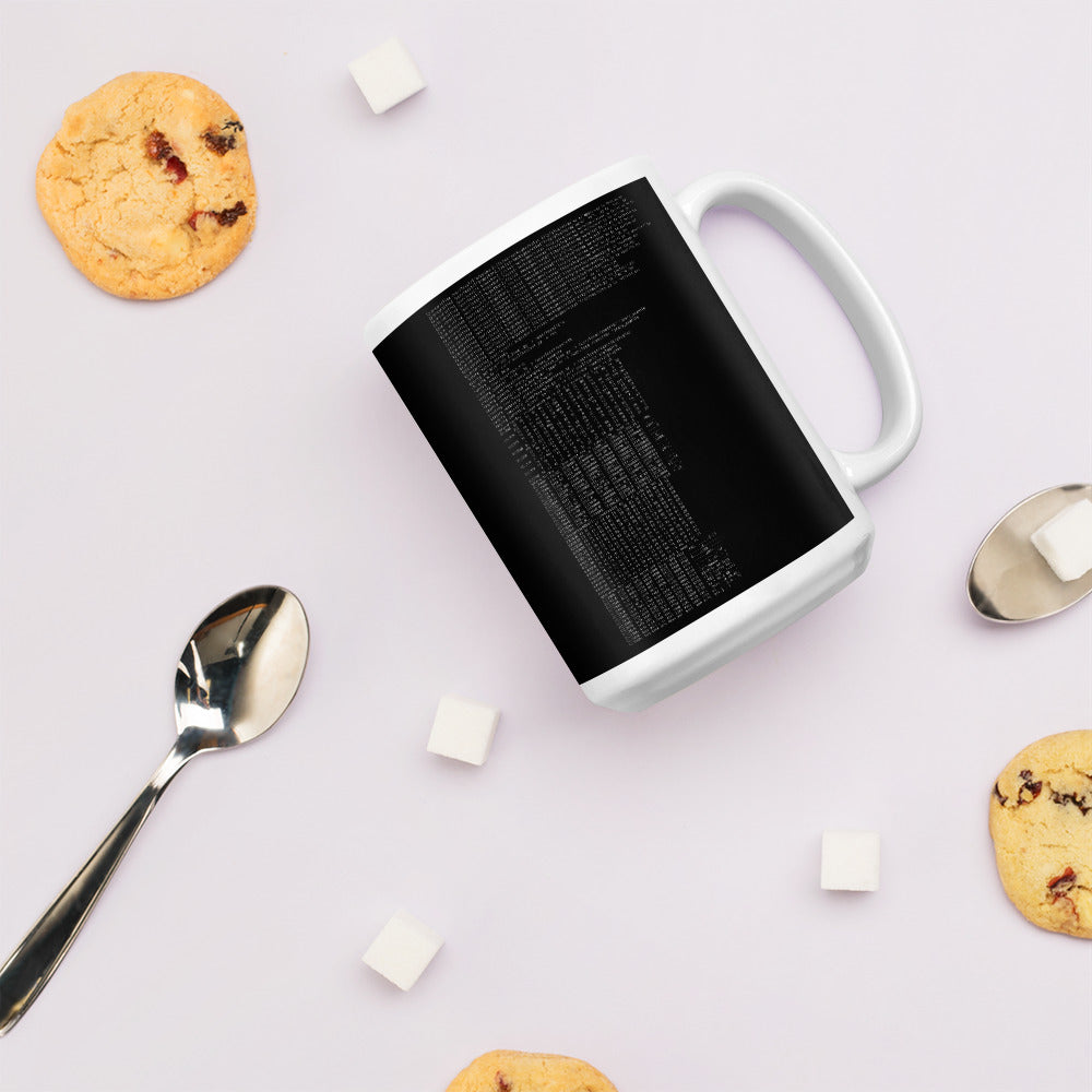 Hex dump - Mug by DarkByteGear