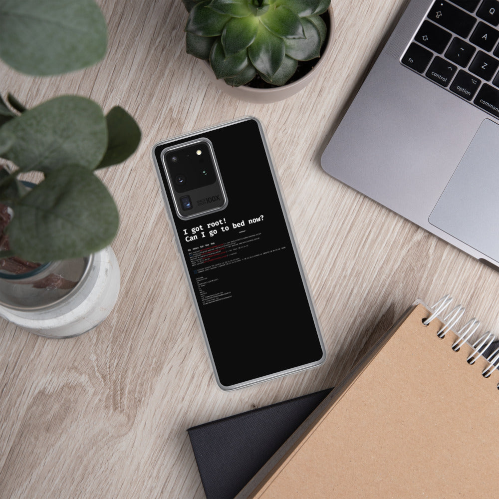I got root! Can I go to bed now? - Samsung Case by DarkByteGear
