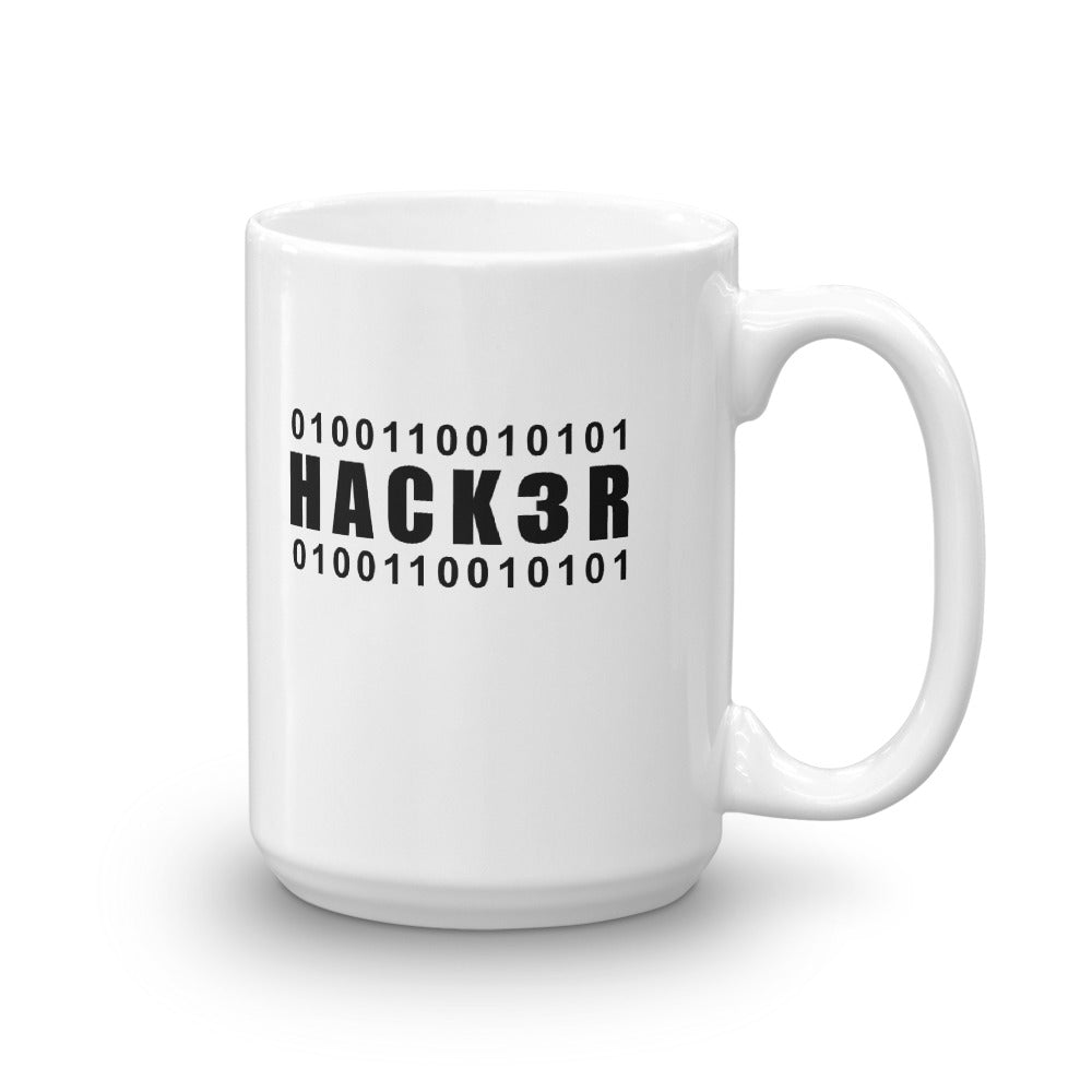0100110010101 Hack3r - Mug by DarkByteGear