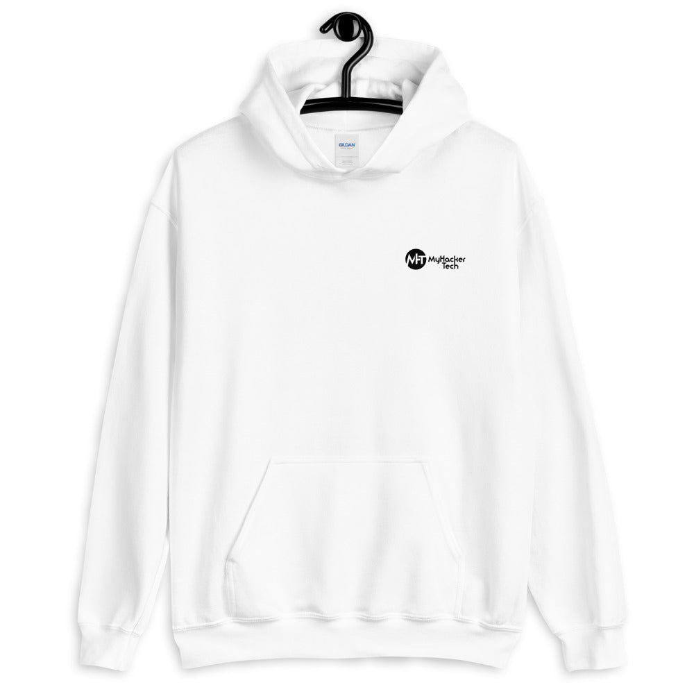 MyHackerTech Classic - Unisex Hoodie ( with back design) by DarkByteGear