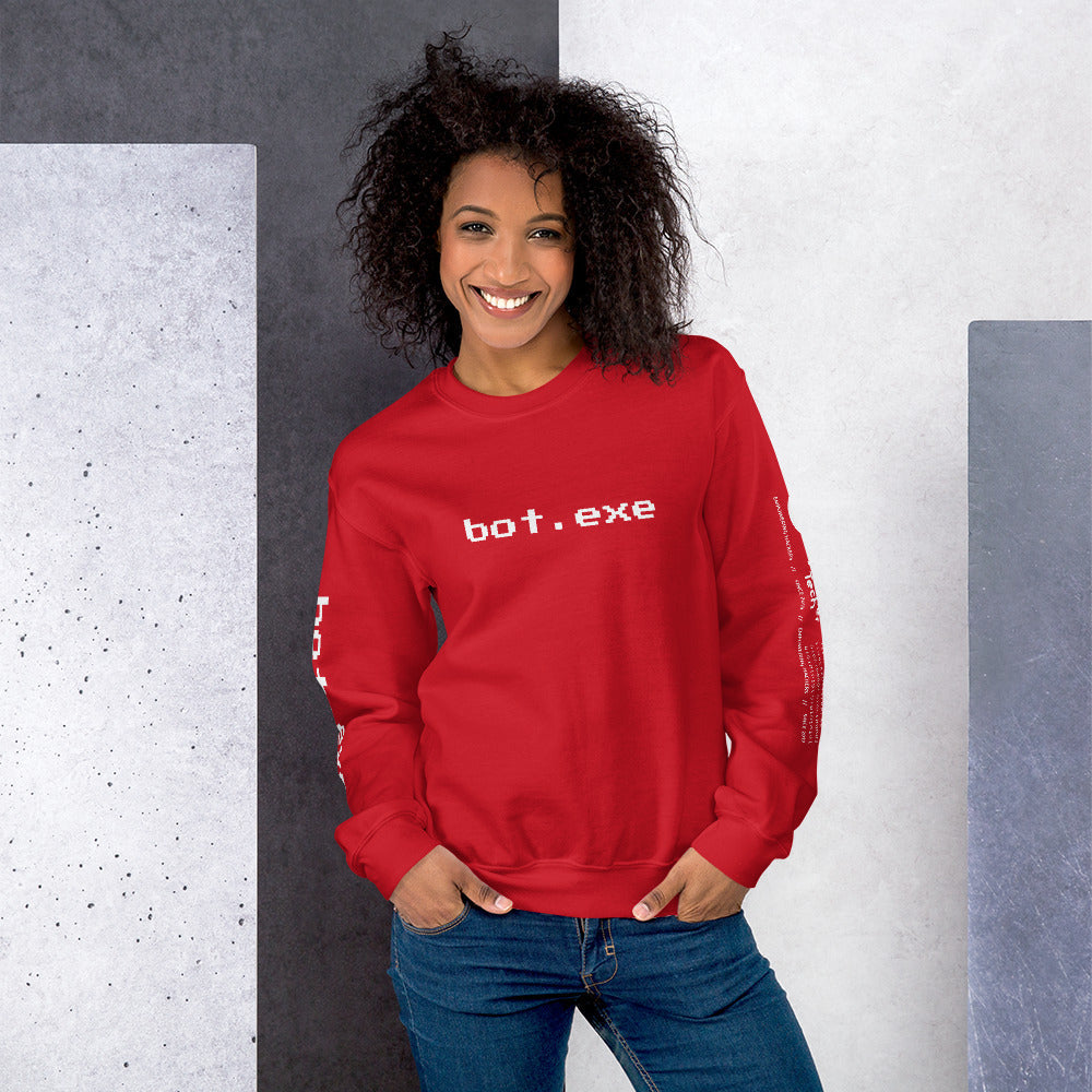 bot.exe - Unisex Sweatshirt by DarkByteGear