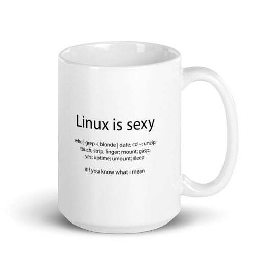 Linux is sexy - Mug by DarkByteGear