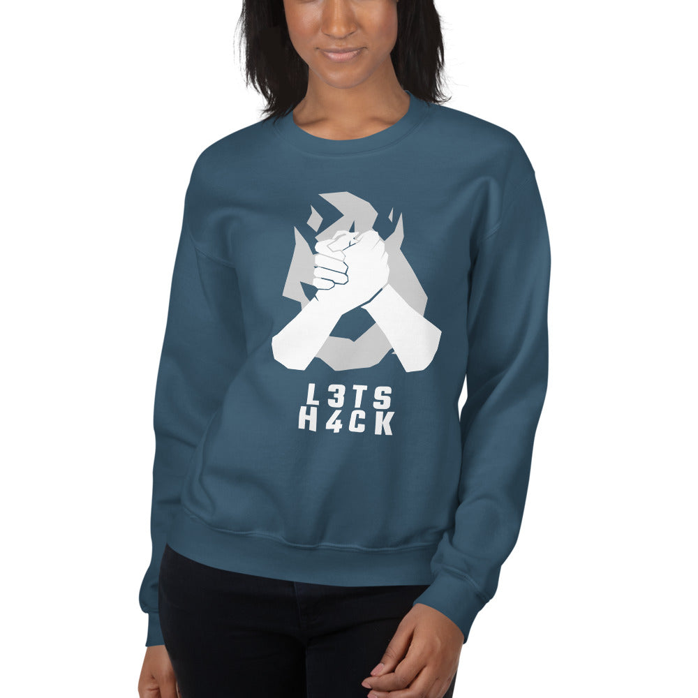 L3ts H4ck - Unisex Sweatshirt by DarkByteGear