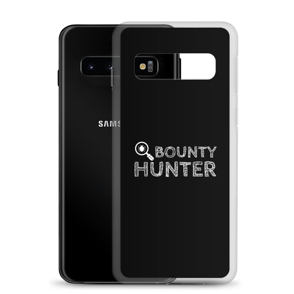 Bug bounty hunter - Samsung Case (white text) by DarkByteGear