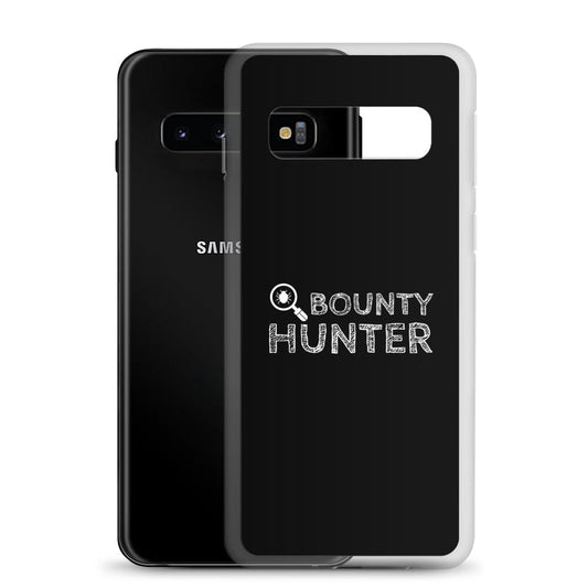 Bug bounty hunter - Samsung Case (white text) by DarkByteGear