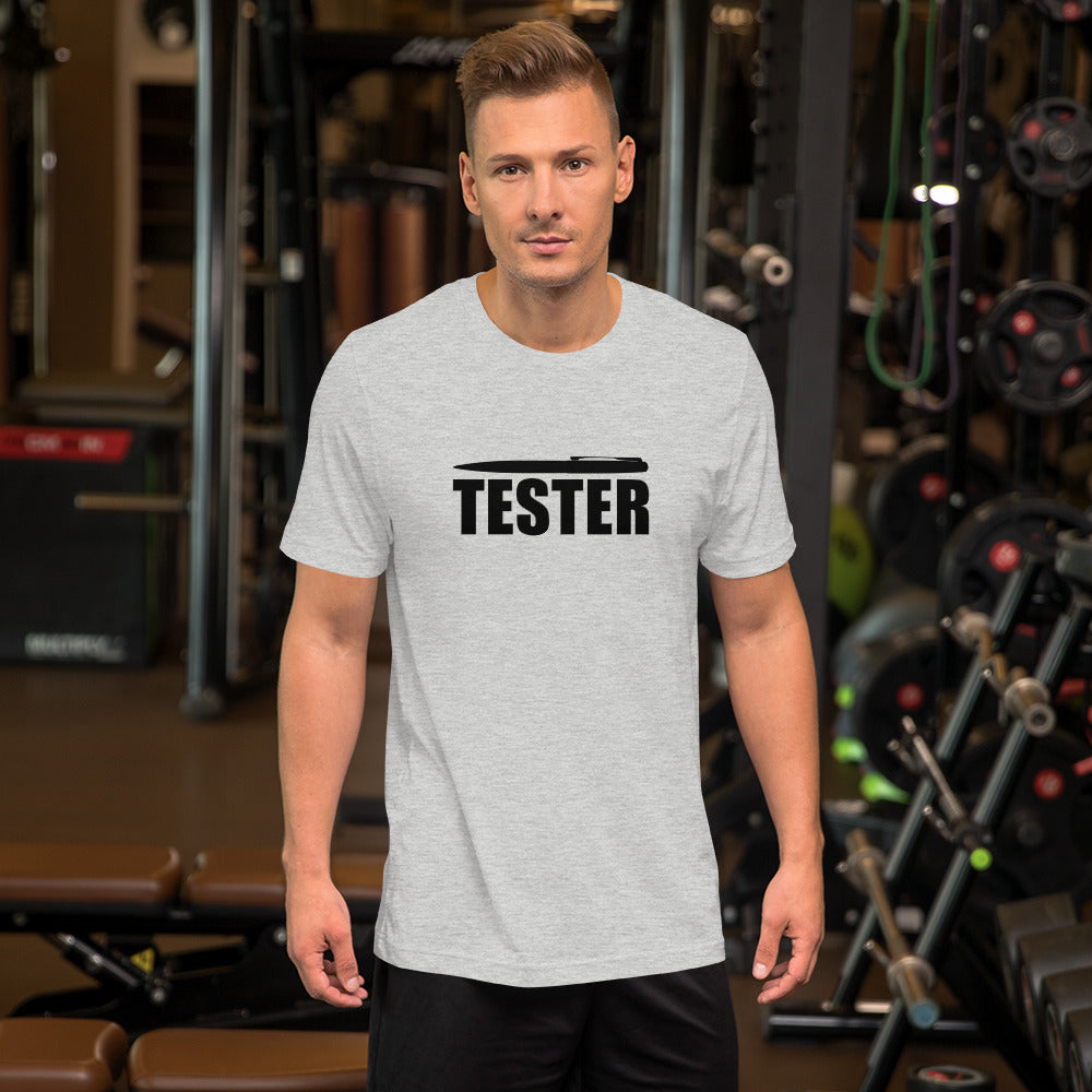 Pentester v5 - Short-Sleeve Unisex T-Shirt (black text) by DarkByteGear