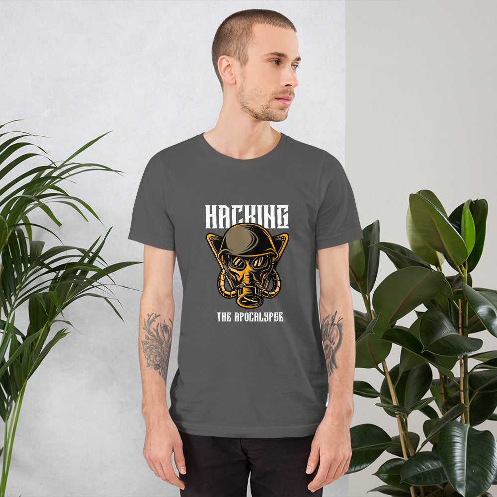 Hacking the Apocalypse - Short-Sleeve Unisex T-Shirt by DarkByteGear