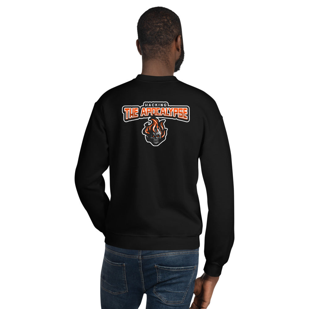 Hacking the Apocalypse v.1 - Unisex Sweatshirt by DarkByteGear