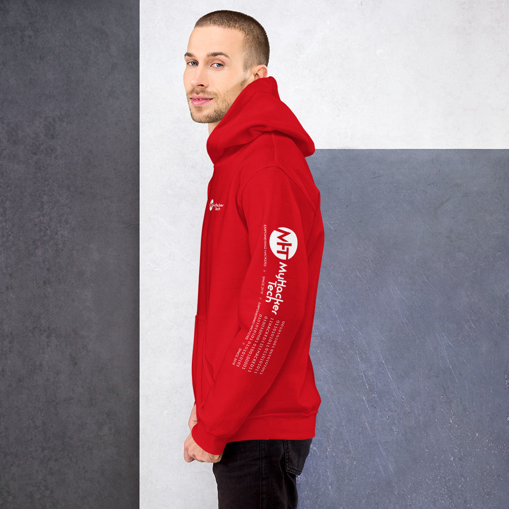 stay at at home, wear a mask - Unisex Hoodie (with all sides design ) by DarkByteGear