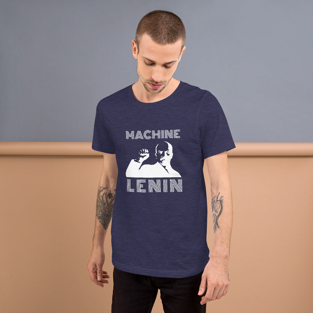 Machine Lenin - Short-Sleeve Unisex T-Shirt by DarkByteGear