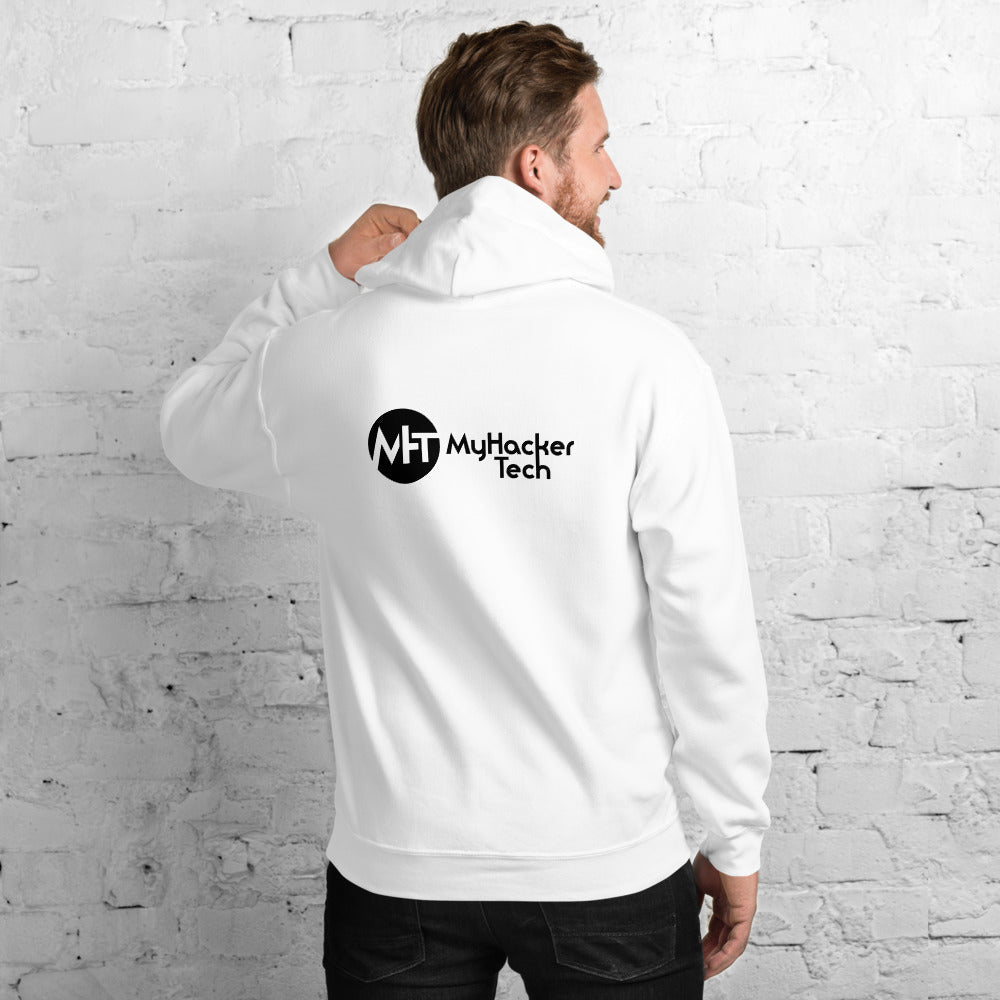 MyHackerTech Classic - Unisex Hoodie ( with back design) by DarkByteGear