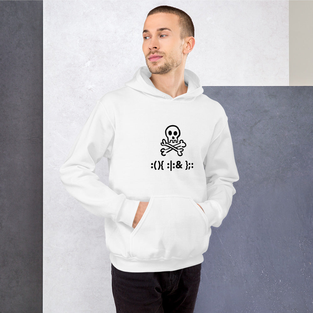 Bash Fork Bomb Linux - Unisex Hoodie by DarkByteGear