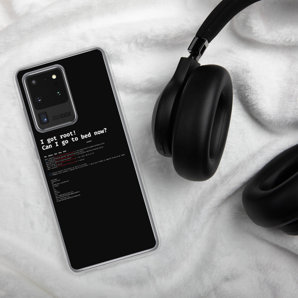 I got root! Can I go to bed now? - Samsung Case by DarkByteGear