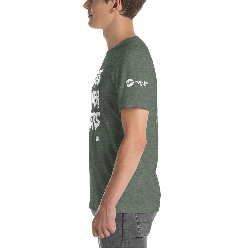 Hackers empower hackers - Short-Sleeve Unisex T-Shirt by DarkByteGear