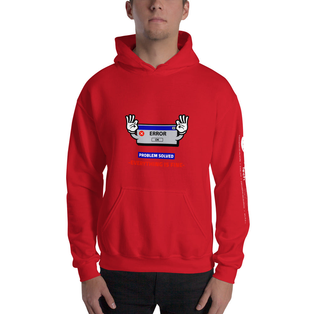 Problem solved - Unisex Hoodie by DarkByteGear