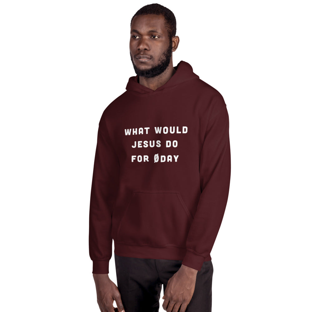 What would Jesus do for 0day - Unisex Hoodie by DarkByteGear