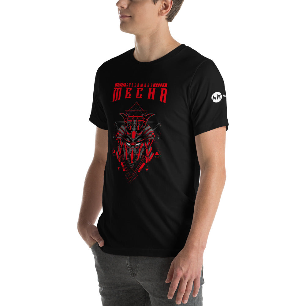 CyberWare Mecha - Short-Sleeve Unisex T-Shirt ( all sides print) by DarkByteGear