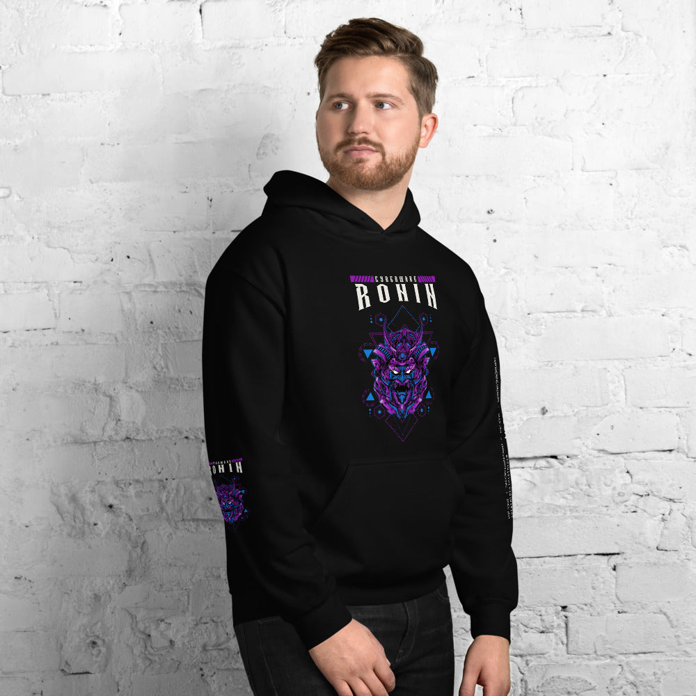 CyberWare Ronin - Unisex Hoodie (all sides print) by DarkByteGear