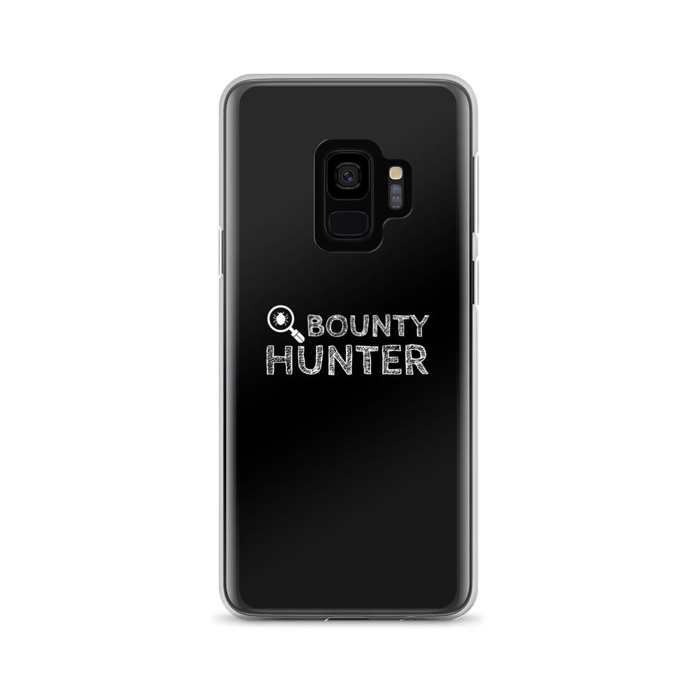 Bug bounty hunter - Samsung Case (white text) by DarkByteGear