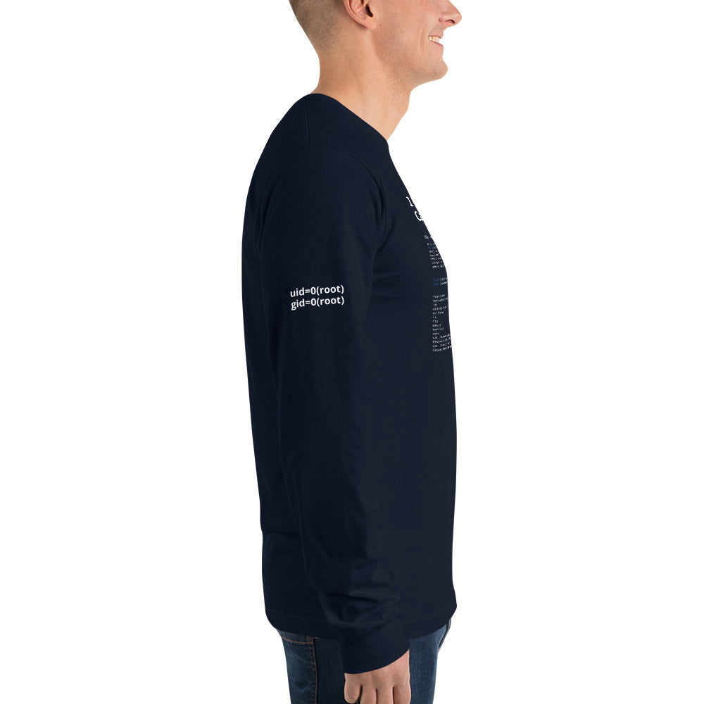 I got root! Can I go to bed now? - Long sleeve t-shirt by DarkByteGear