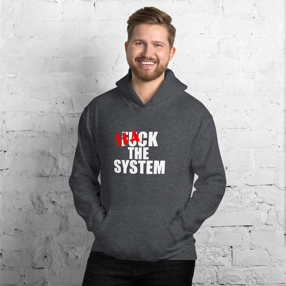 Hack the system - Unisex Hoodie by DarkByteGear