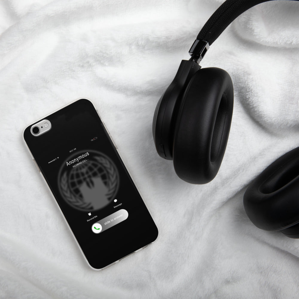 Anonymous incoming call - iPhone Case by DarkByteGear