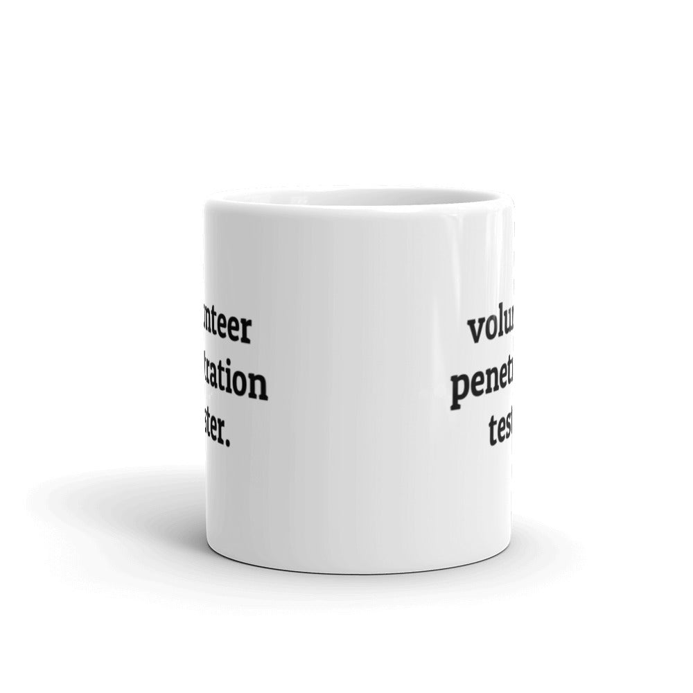 Volunteer penetration tester - Mug by DarkByteGear