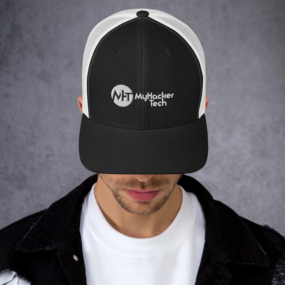 MyHackerTech - Trucker Cap by DarkByteGear