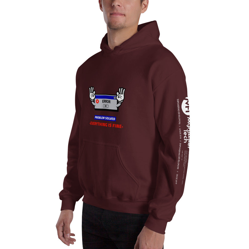 Problem solved - Unisex Hoodie by DarkByteGear