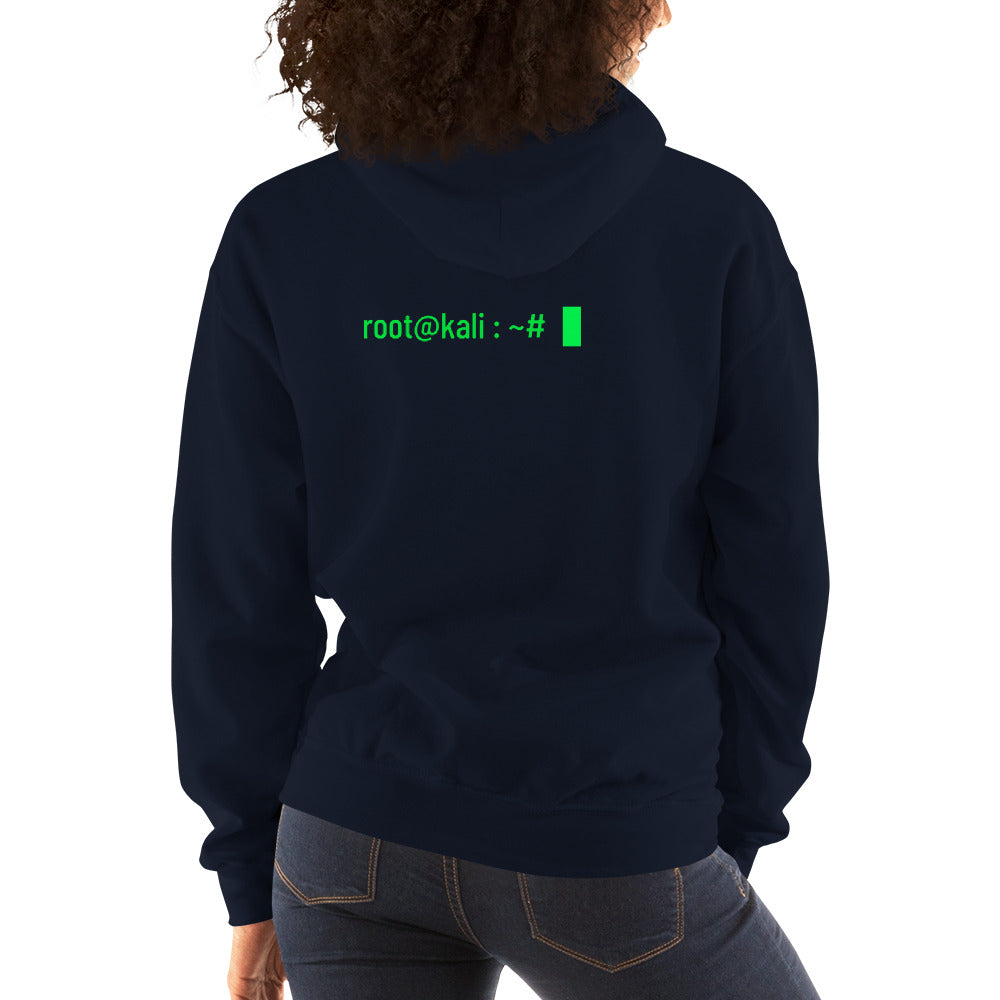 root at kali - Unisex Hoodie by DarkByteGear