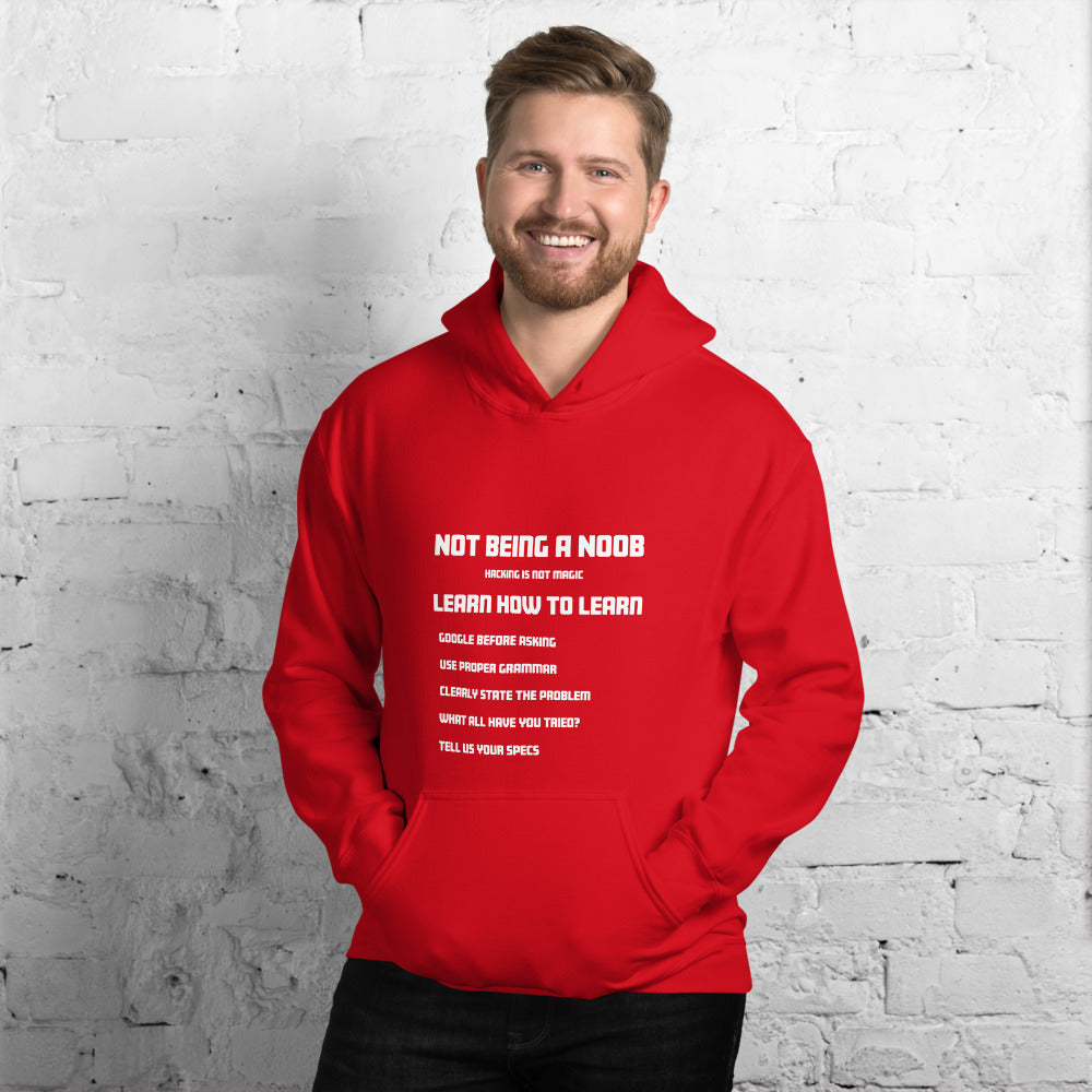 Not Being A Noob - Unisex Hoodie by DarkByteGear