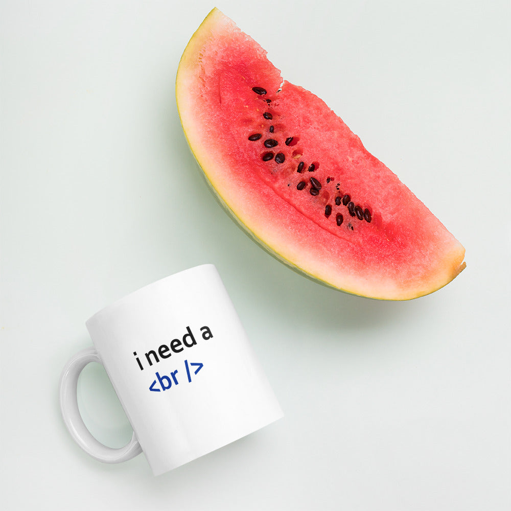 i need a break - Mug by DarkByteGear
