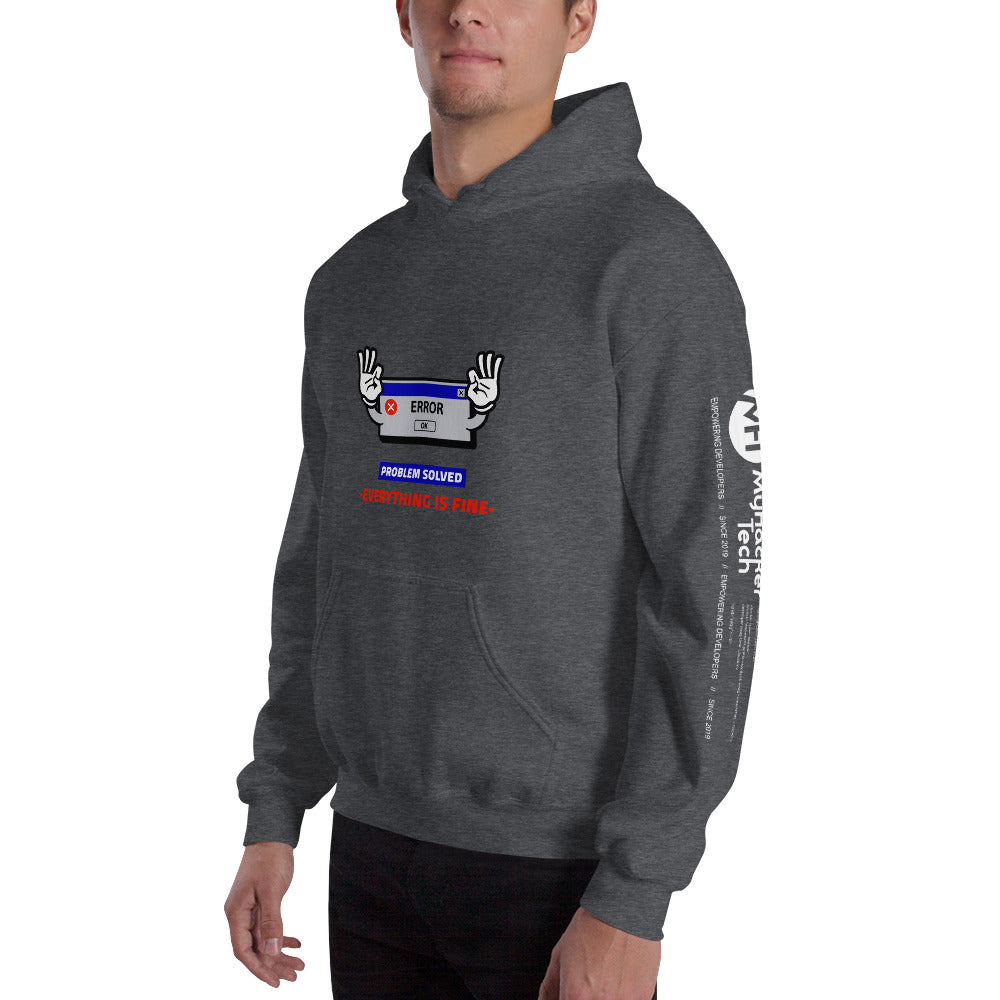 Problem solved - Unisex Hoodie by DarkByteGear