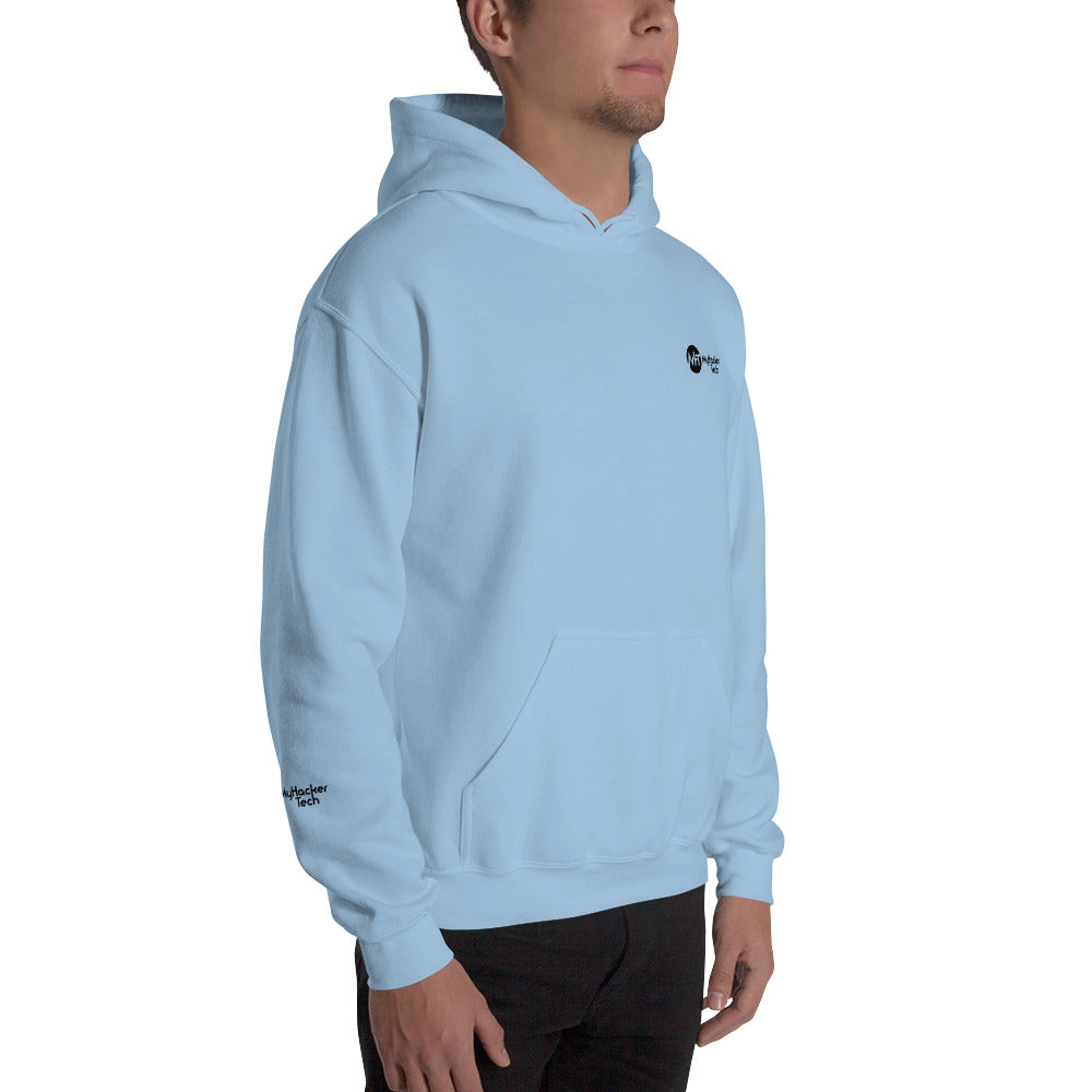 MyHackerTech Classic - Unisex Hoodie (with all sides designs) by DarkByteGear