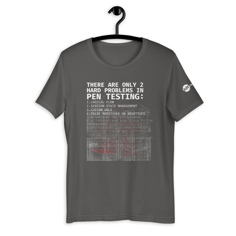 Problems in pen testing - Short-Sleeve Unisex T-Shirt by DarkByteGear