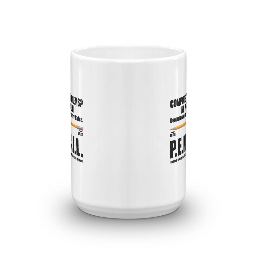P.E.N.C.I.L. - Mug by DarkByteGear