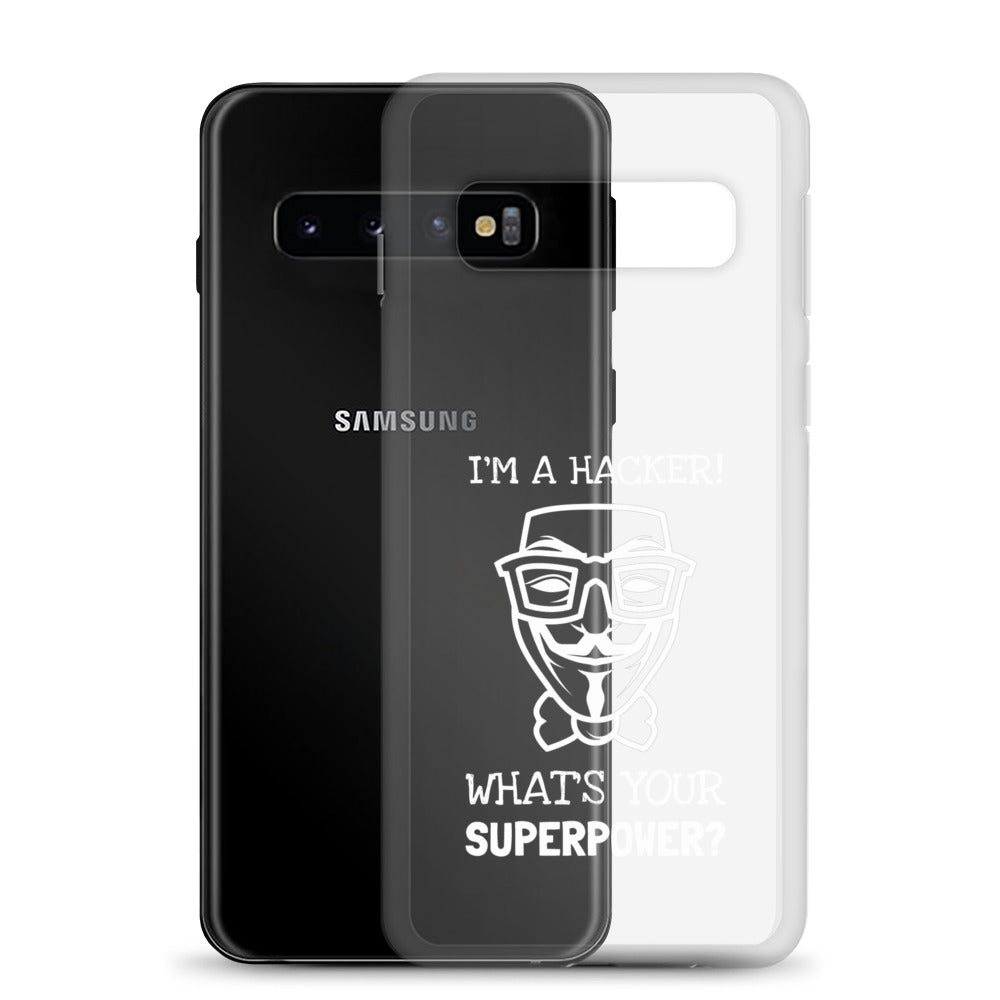 I'm a hacker! What's your superpower? - Samsung Case by DarkByteGear
