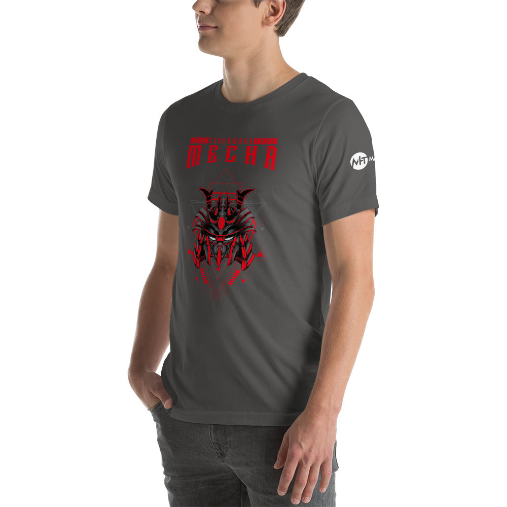 CyberWare Mecha - Short-Sleeve Unisex T-Shirt ( all sides print) by DarkByteGear