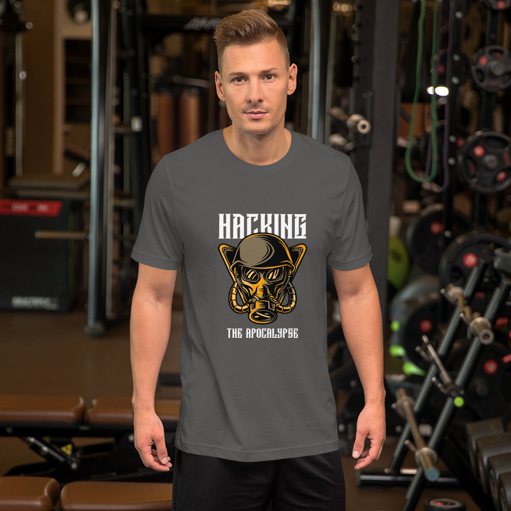 Hacking the Apocalypse - Short-Sleeve Unisex T-Shirt by DarkByteGear