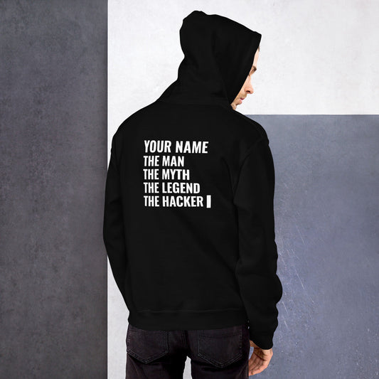 THE LEGEND THE HACKER - Unisex Hoodie by DarkByteGear