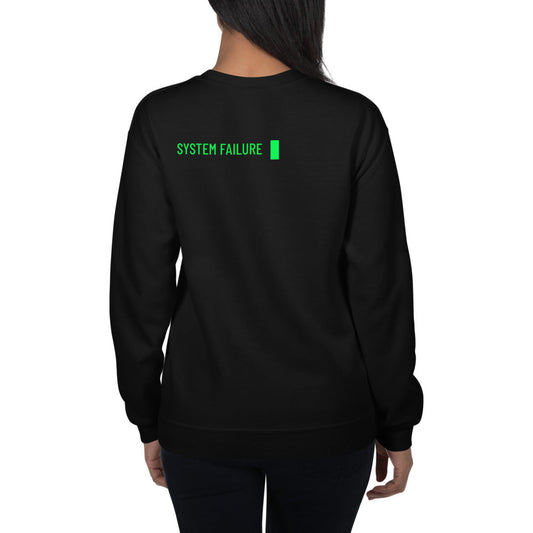 System failure - Unisex Sweatshirt by DarkByteGear