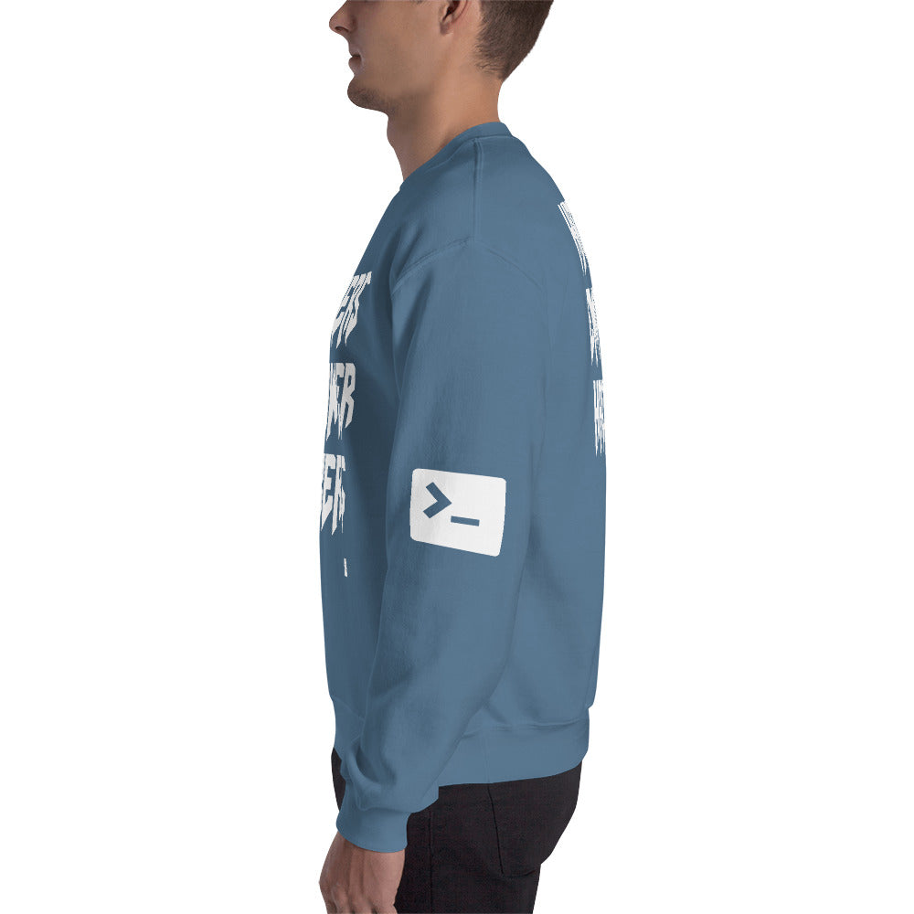 Hackers empower hackers - Unisex Sweatshirt by DarkByteGear