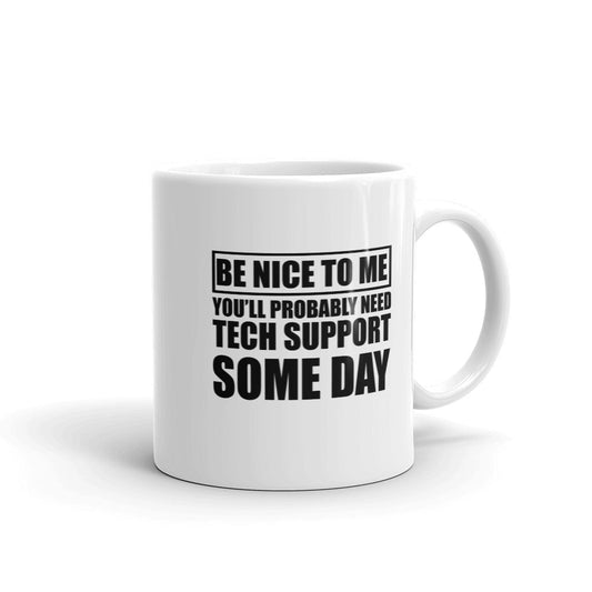 Be nice to me - Mug by DarkByteGear