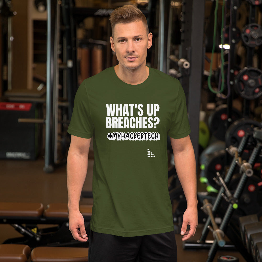 What's up breaches? - Short-Sleeve Unisex T-Shirt by DarkByteGear