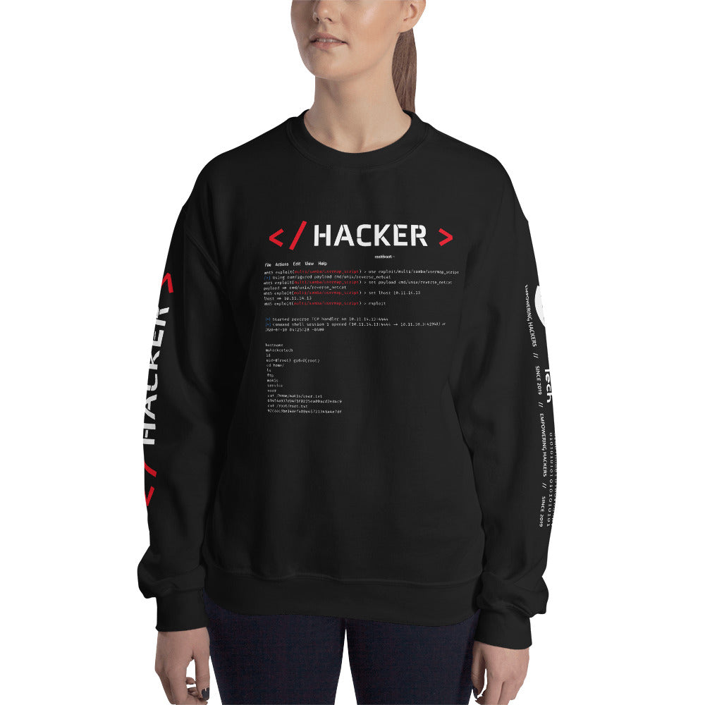 Hacker v.1 - Unisex Sweatshirt by DarkByteGear
