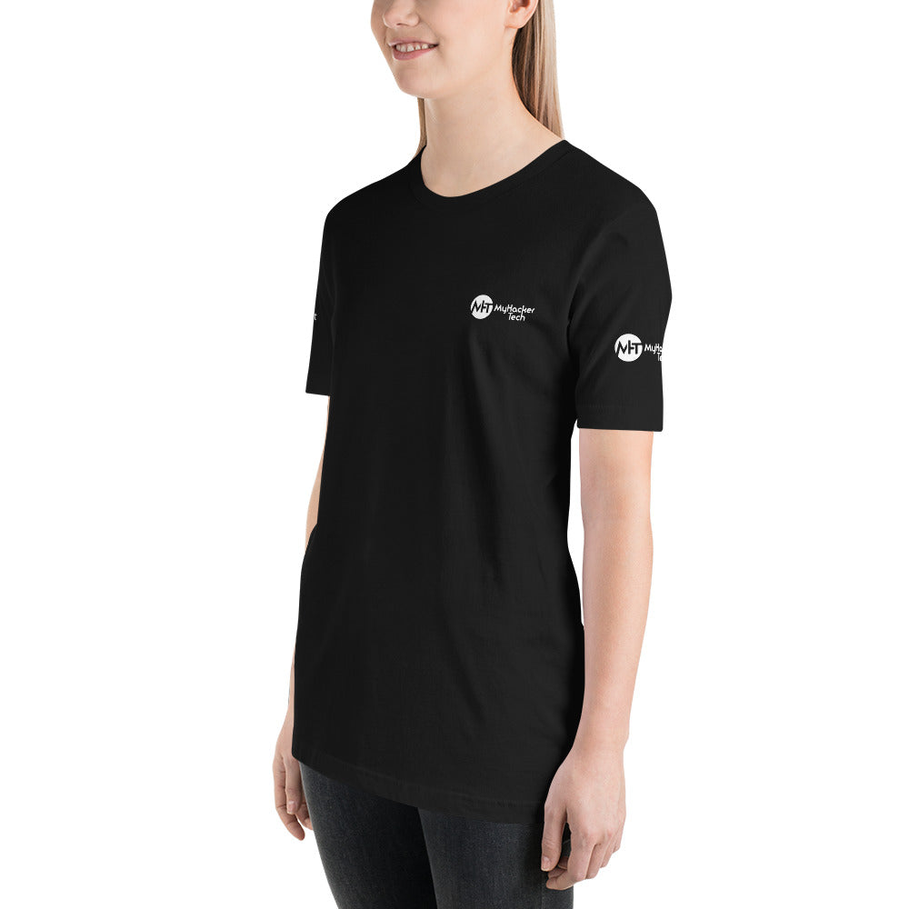 // no comment - Short-Sleeve Unisex T-Shirt (with all sides design) by DarkByteGear
