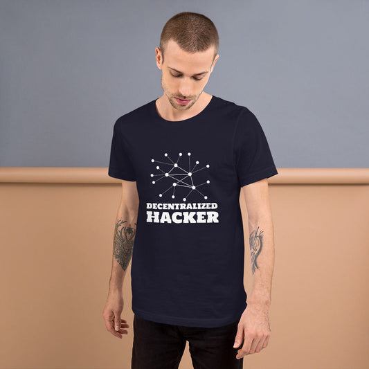 Decentralized Hacker - Short-Sleeve Unisex T-Shirt by DarkByteGear