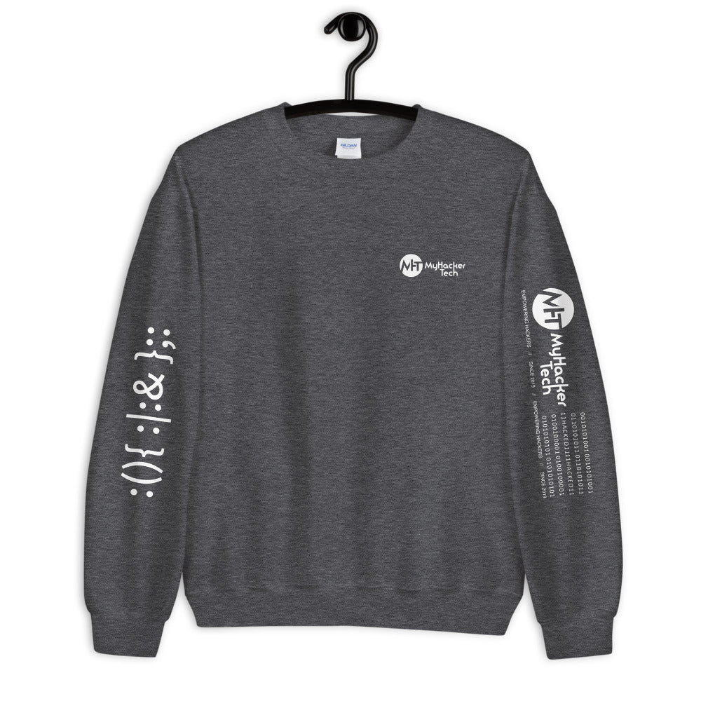 Linux Hackers - Bash Fork Bomb - Unisex Sweatshirt ( with all sides designs) by DarkByteGear